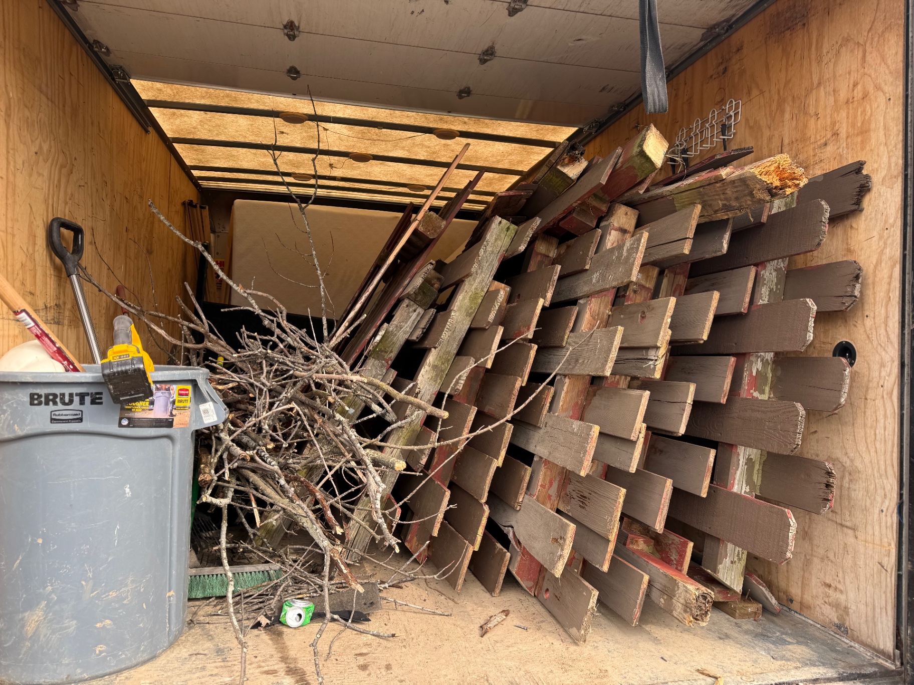 Fence Removal job by The Best Junk Removal Cleveland