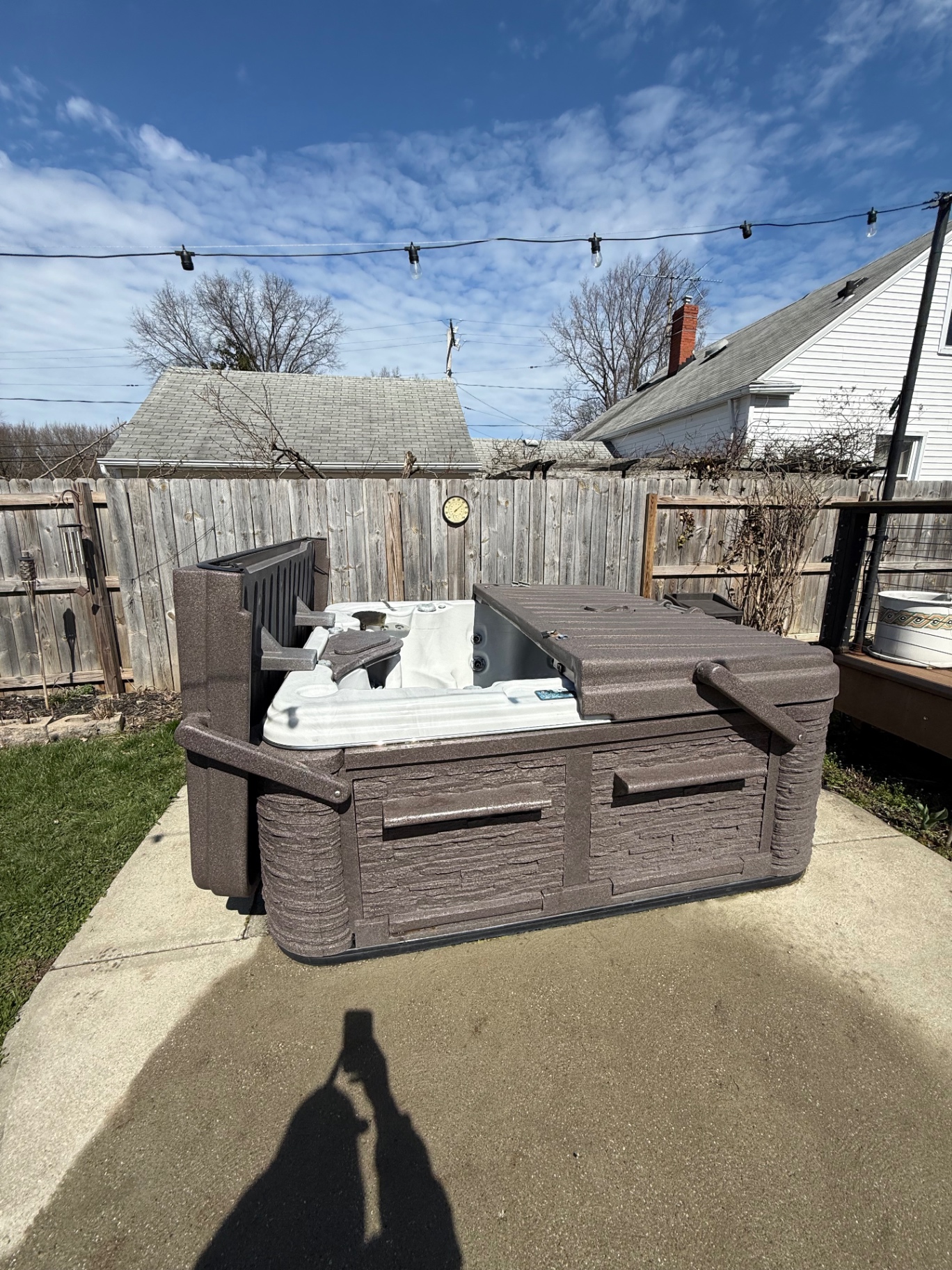 Hot Tub Removal job by The Best Junk Removal Cleveland